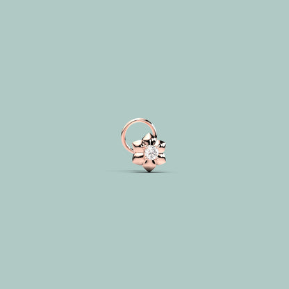 Pholix 925 Sterling Silver Nose Pin