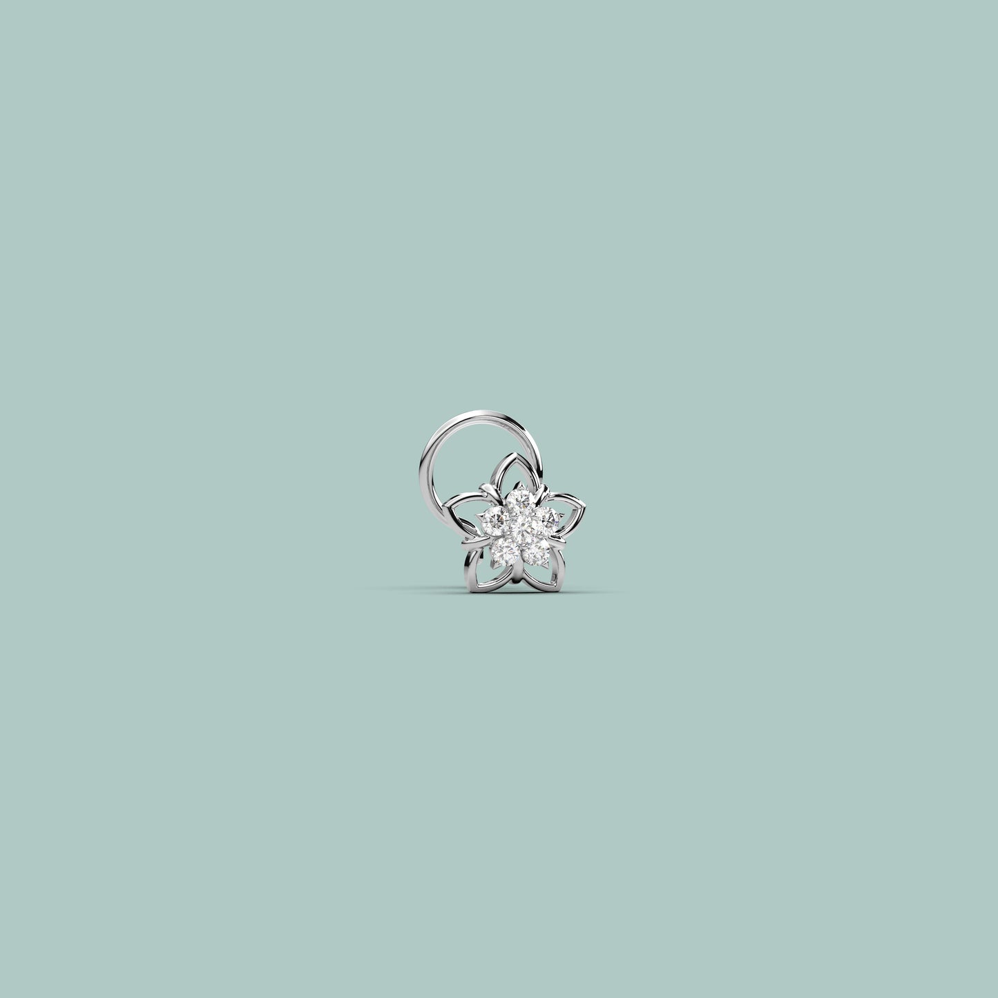 Azira 925 Sterling Silver Nose Pin