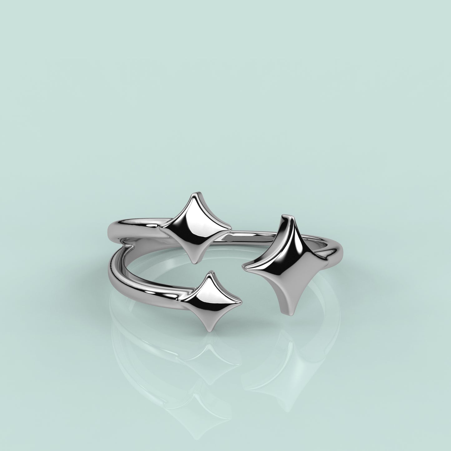 Star 925 Silver Ring