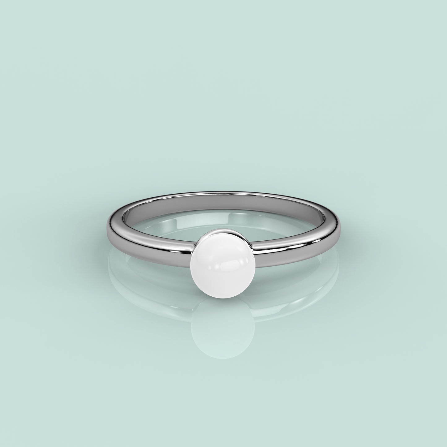 Pearl 925 Silver Ring