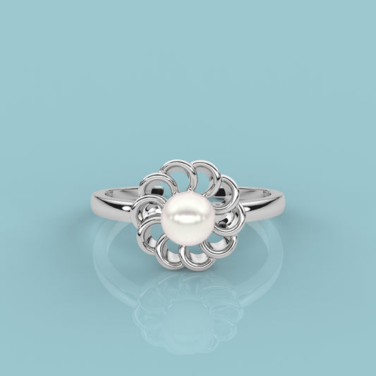 Sunflower 925 Silver Ring