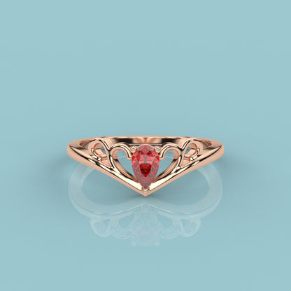 Miercoles 925 Silver Ring