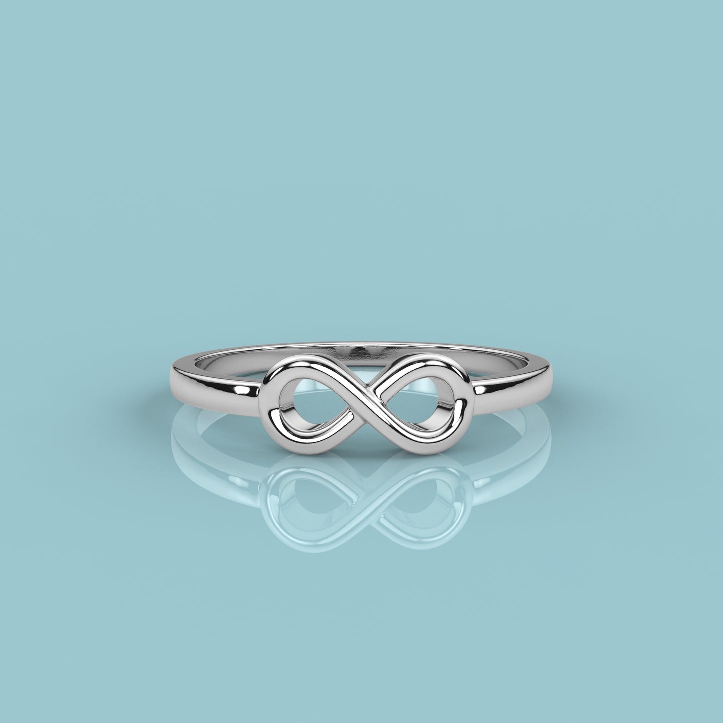 Infinity 925 Silver Ring