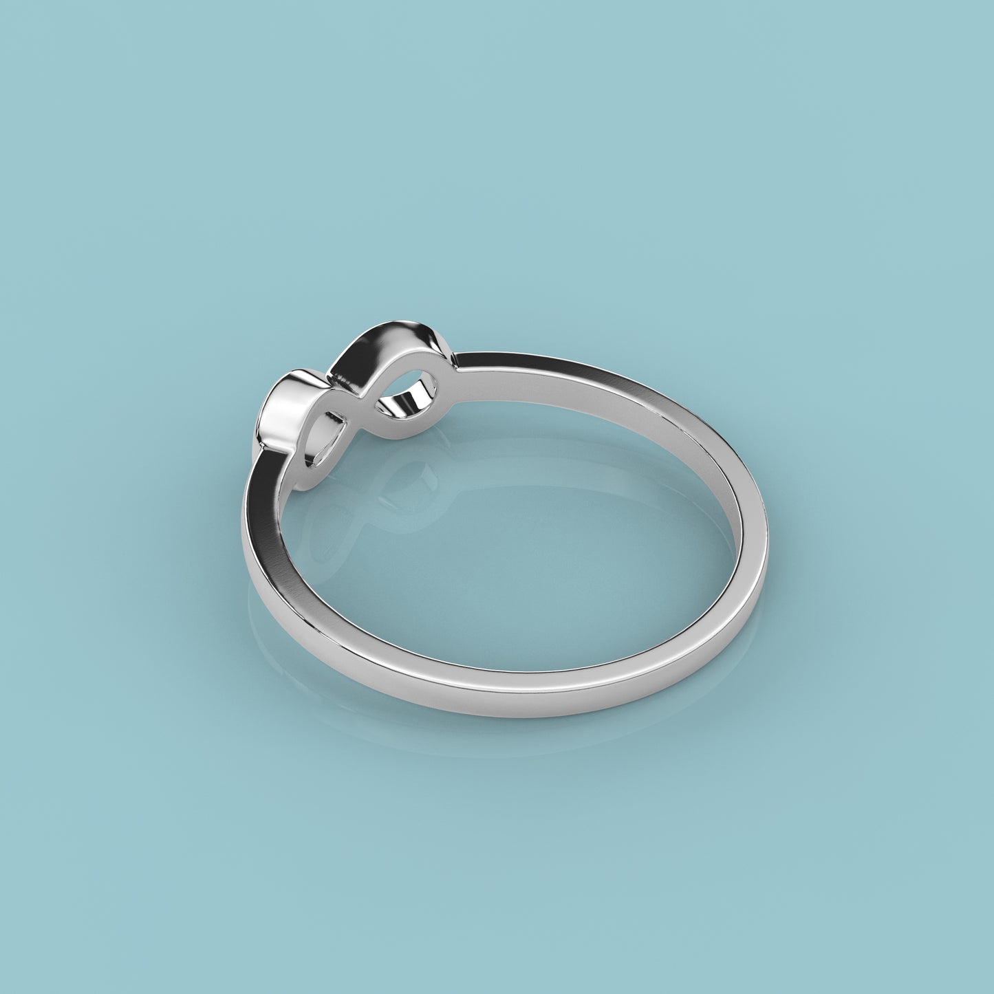 Infinity 925 Silver Ring