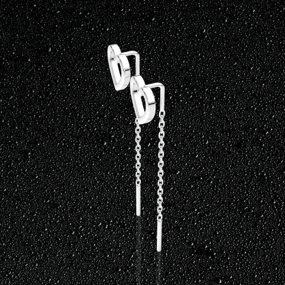 Heart Sui Dhaga 925 silver Earring