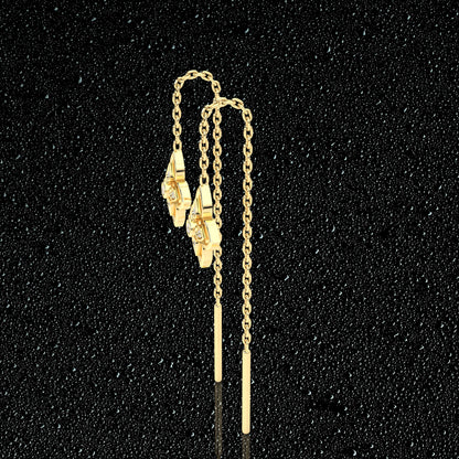 Andya Sui Dhaga 925 silver Earring