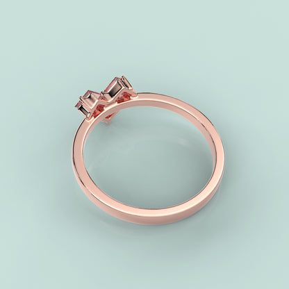 Fancy Heart 925 Silver Ring