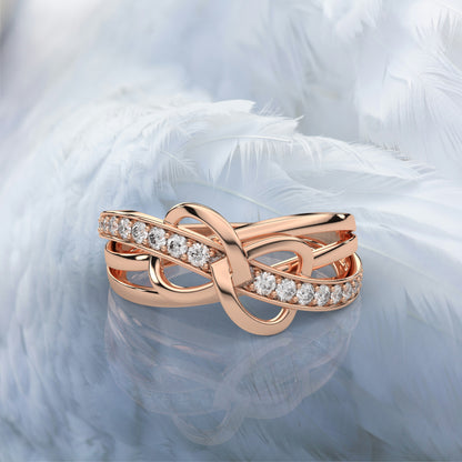 Tryre Moissanite Diamond 925 Silver Ring