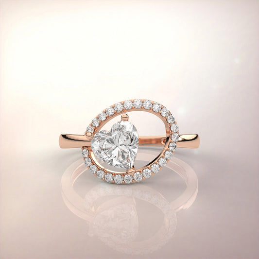 Moissanite Diamond 925 Silver Ring