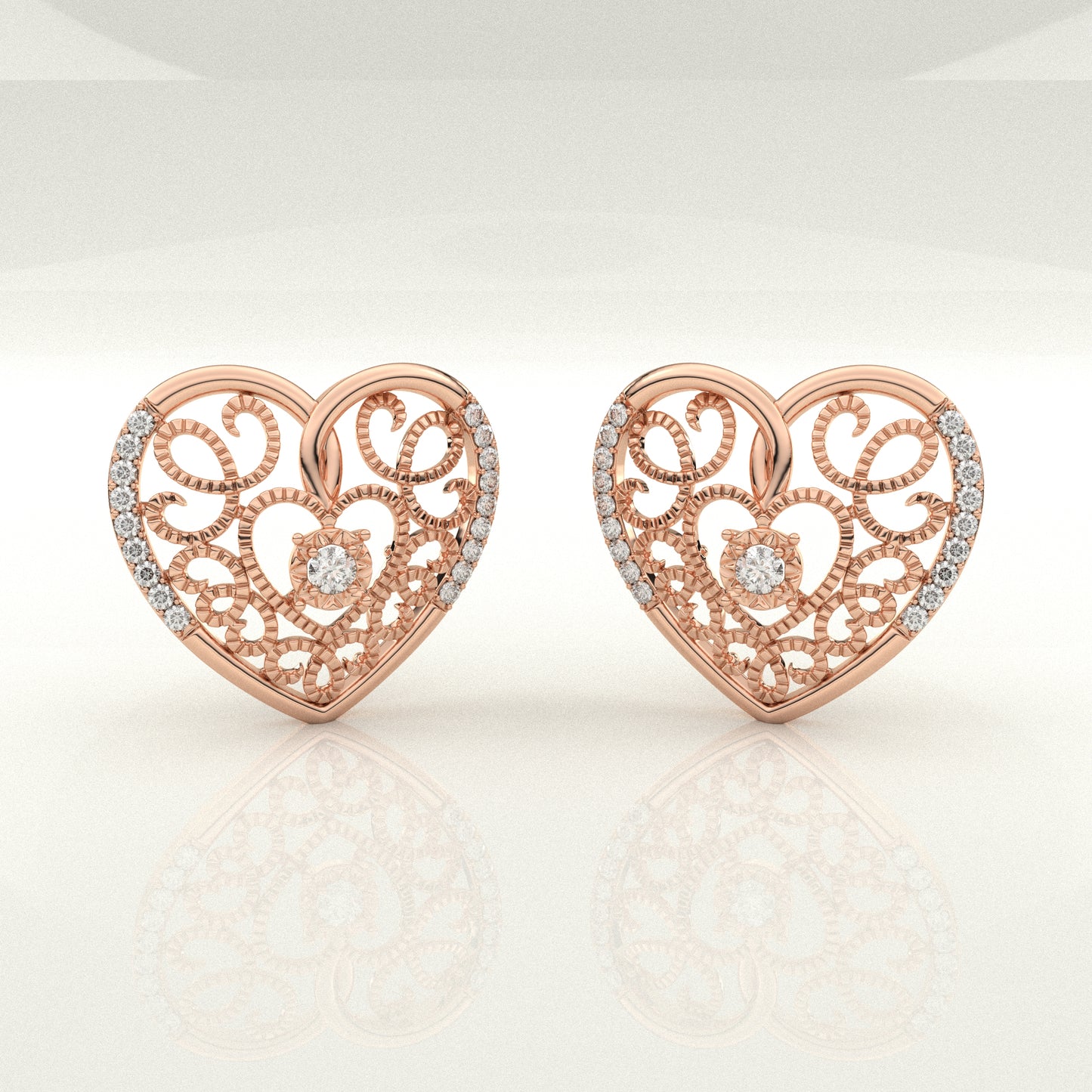Curatif Moissanite Diamond 925 Silver Earring