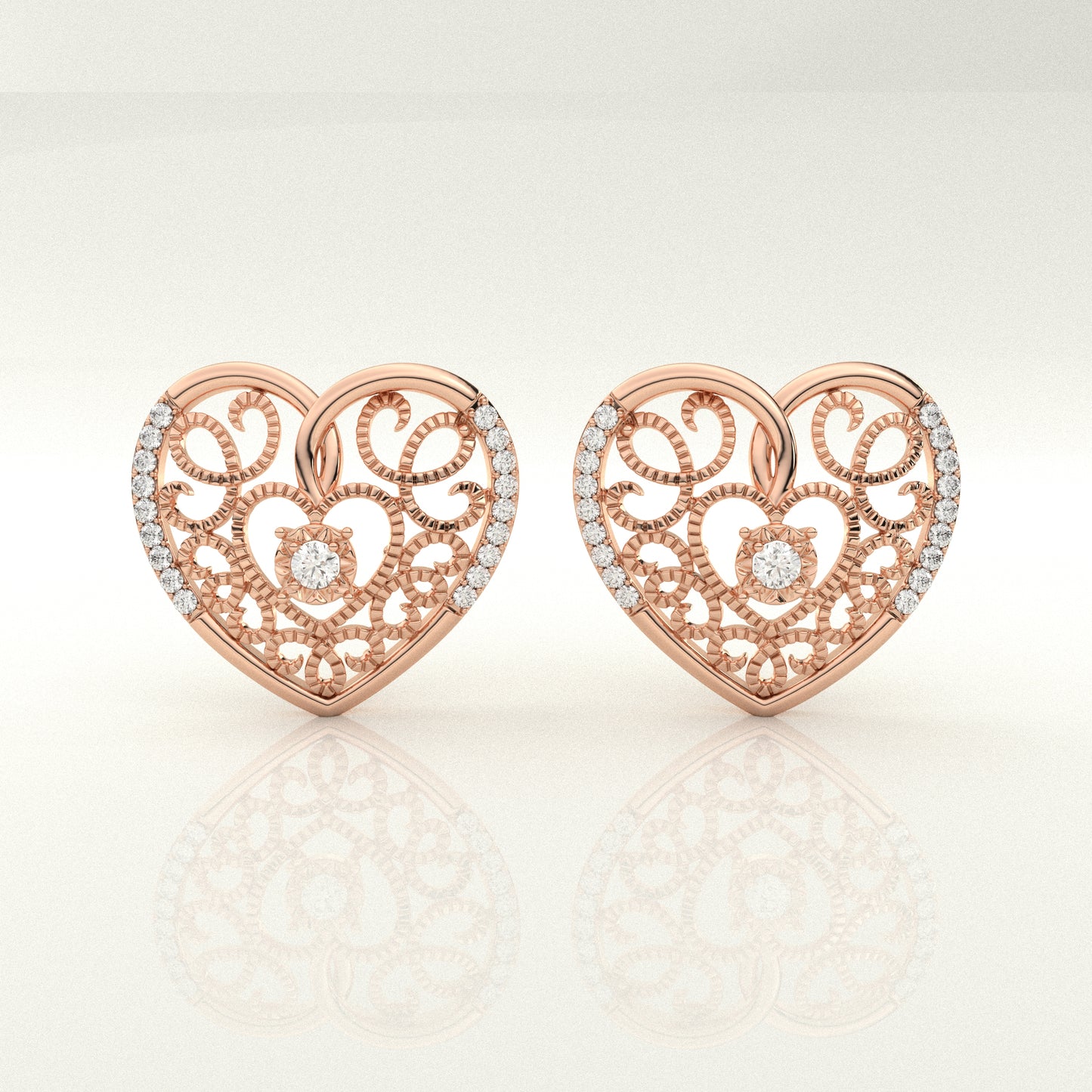 Curatif Moissanite Diamond 925 Silver Earring