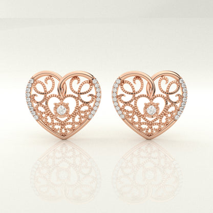 Curatif Moissanite Diamond 925 Silver Earring
