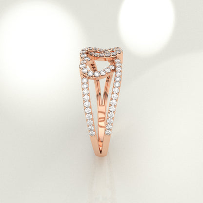 Cathaoir Moissanite Diamond 925 Silver Ring