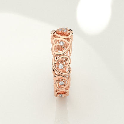 Moissanite Diamond 925 Silver Ring