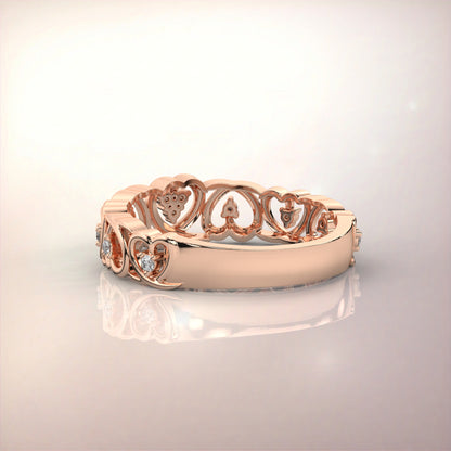 Moissanite Diamond 925 Silver Ring