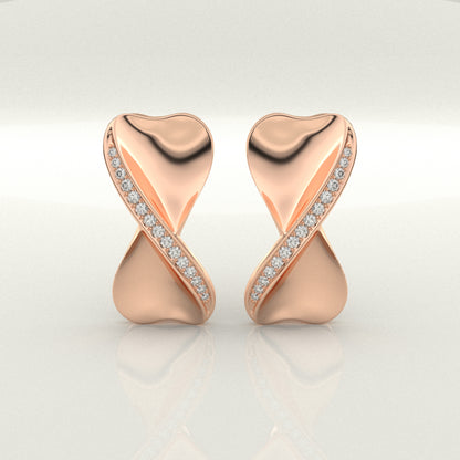 Vega Moissanite Diamond 925 Silver Earring