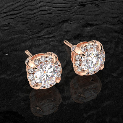 Highspark Moissanite Diamond 925 Silver Earring