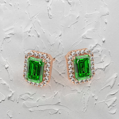 Inddus Moissanite Diamond 925 Silver Earring