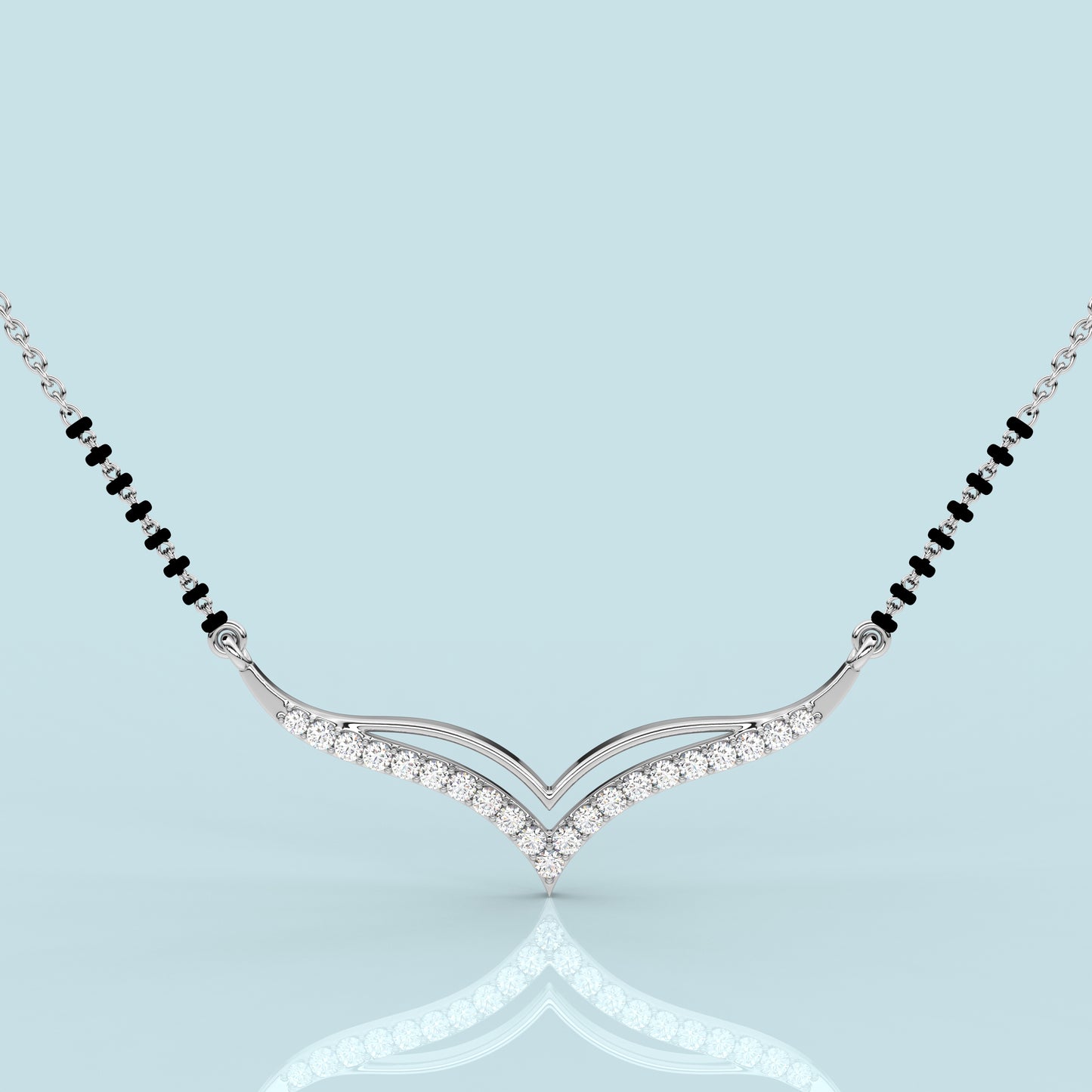 Divine 925 Silver Mangalsutra