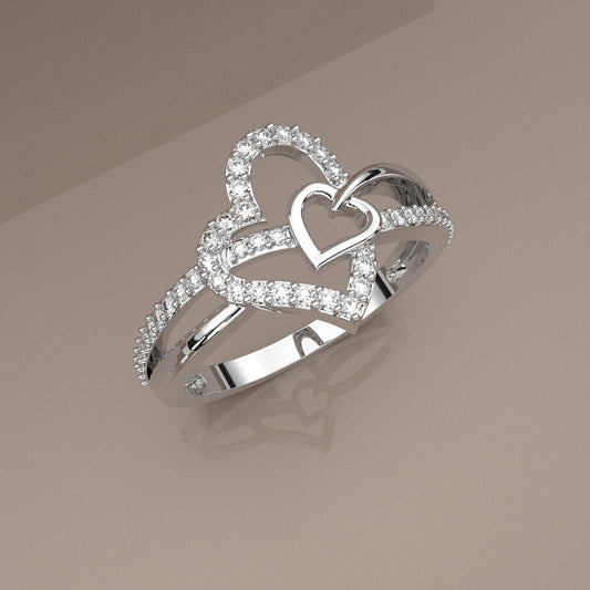 Meenaz 925 Silver Ring