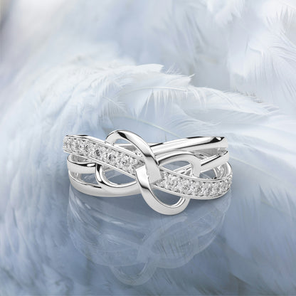 Tryre Moissanite Diamond 925 Silver Ring