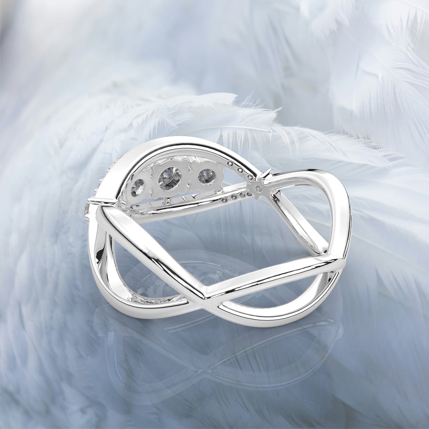 Flora 925 Silver Ring