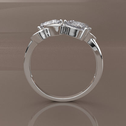 Studded 925 Silver Ring