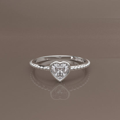 Moissanite Diamond 925 Silver Ring