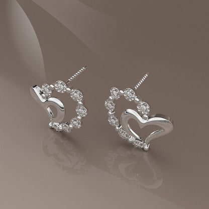 Nayely Moissanite Diamond 925 Silver Earring