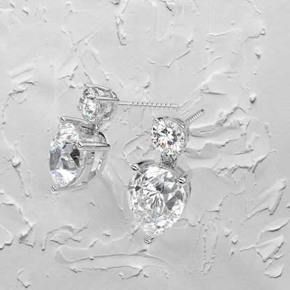 Sukkhi 1 Carat Moissanite Diamond 925 Silver Earring