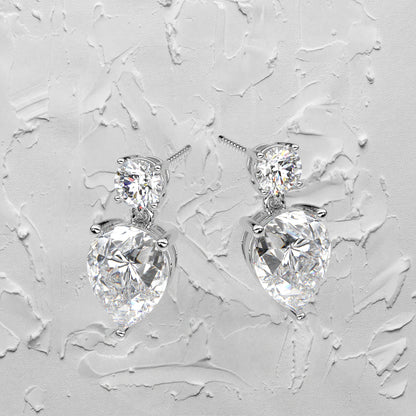 Sukkhi 1 Carat Moissanite Diamond 925 Silver Earring