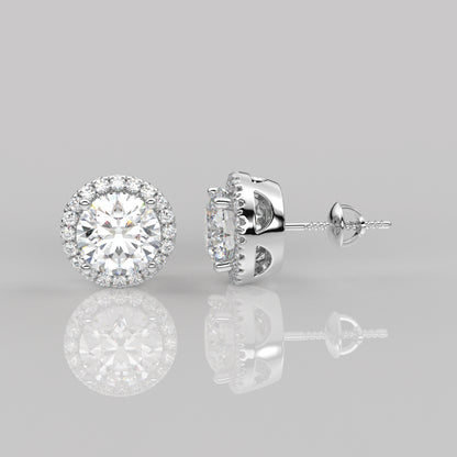 Avarta Moissanite Diamond 925 Silver Earring