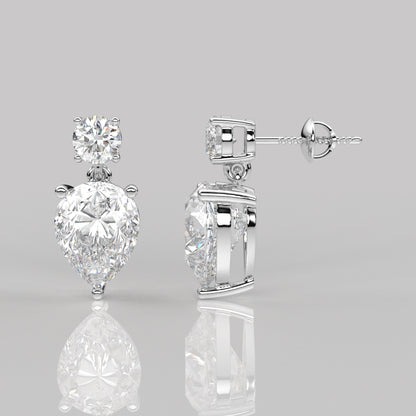 Sukkhi 1 Carat Moissanite Diamond 925 Silver Earring