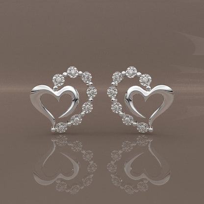 Nayely Moissanite Diamond 925 Silver Earring