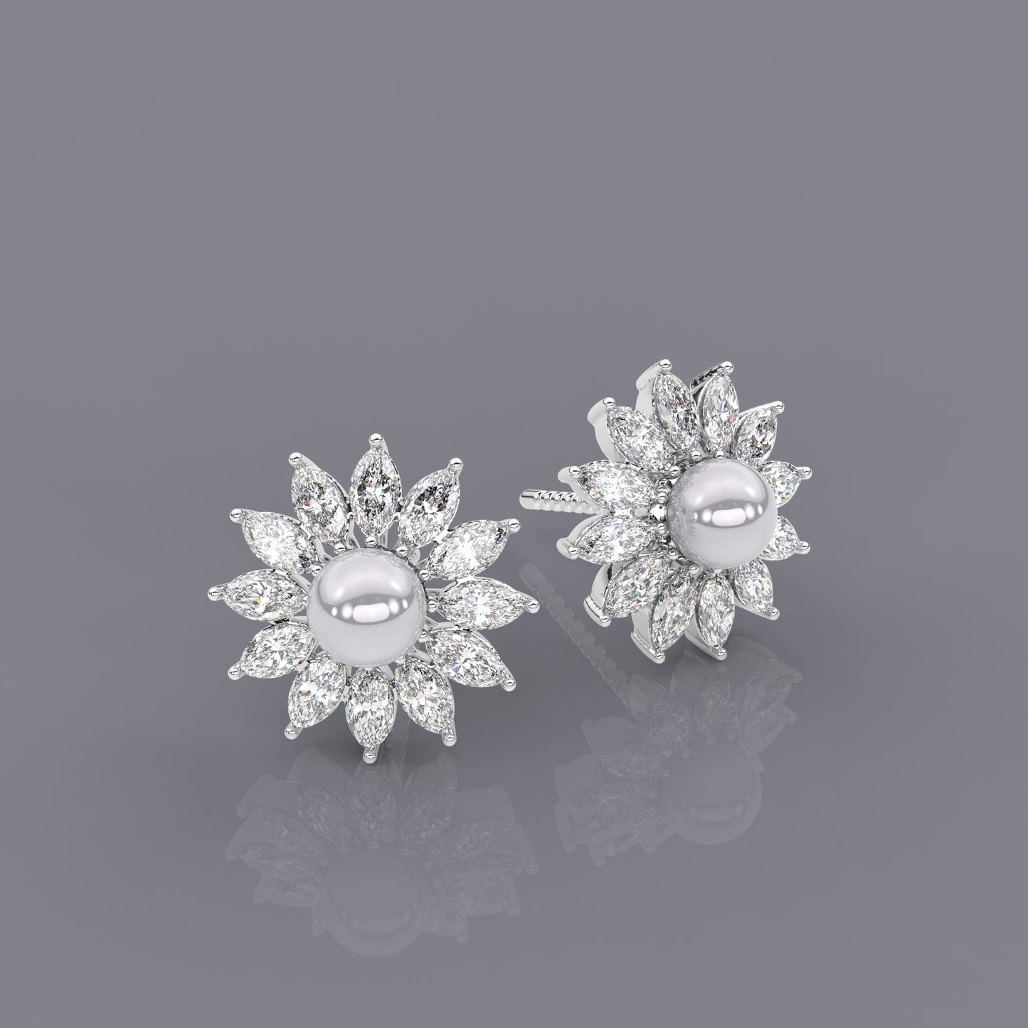 Sunflow 925 Silver Earring