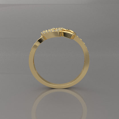 Ami Moissanite Diamond 925 Silver Ring