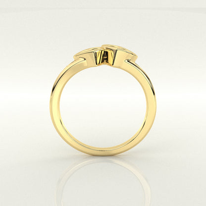 Chenva 925 Silver Ring