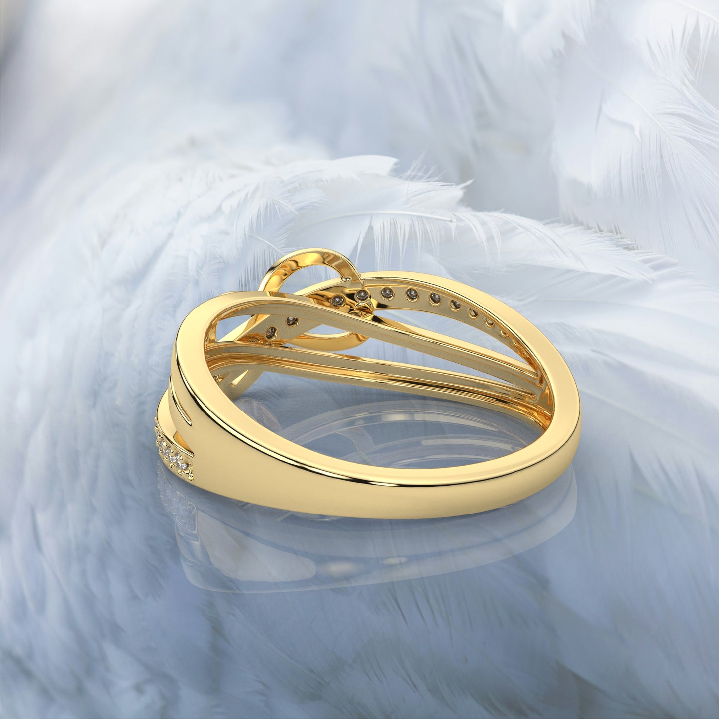 Tryre Moissanite Diamond 925 Silver Ring