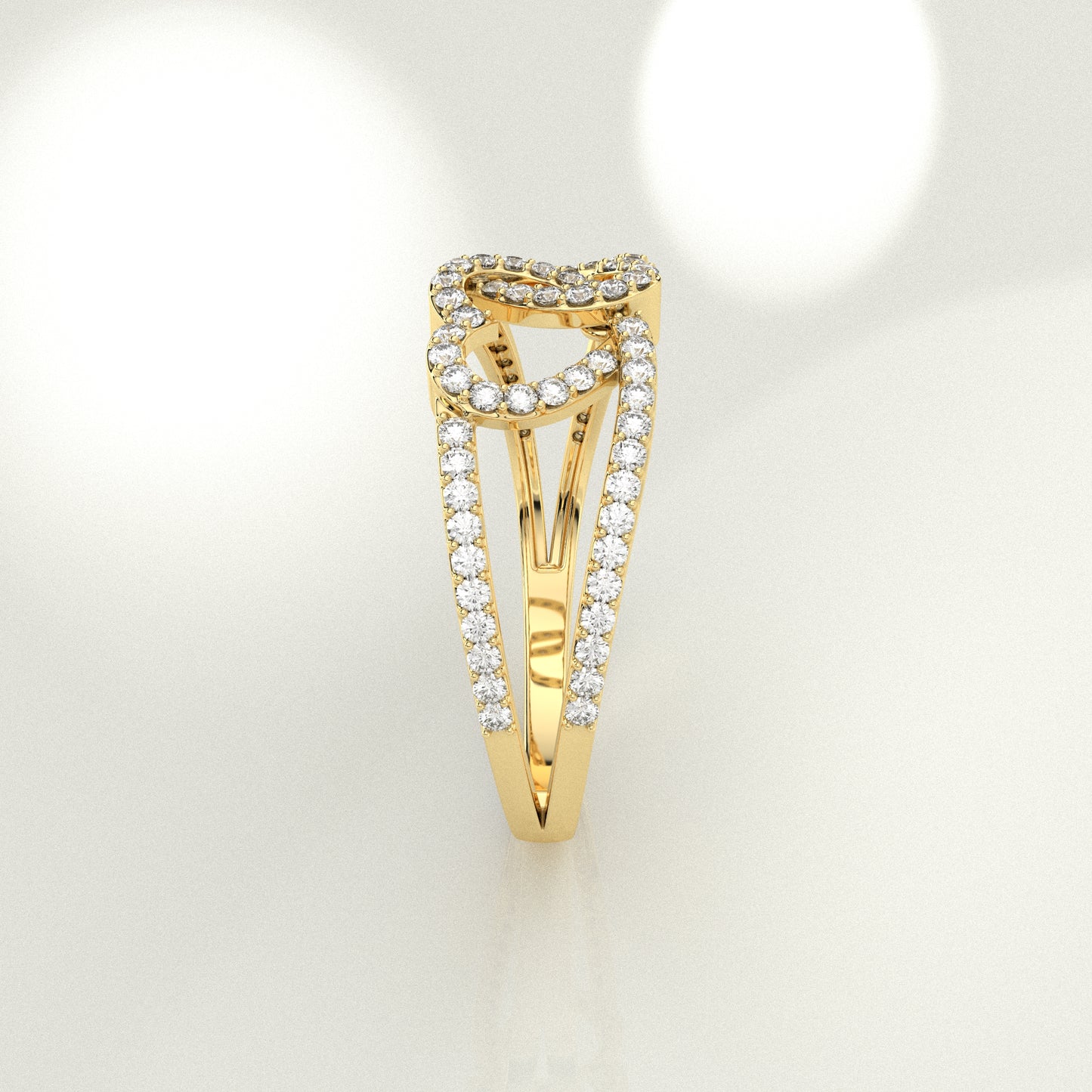 Cathaoir Moissanite Diamond 925 Silver Ring