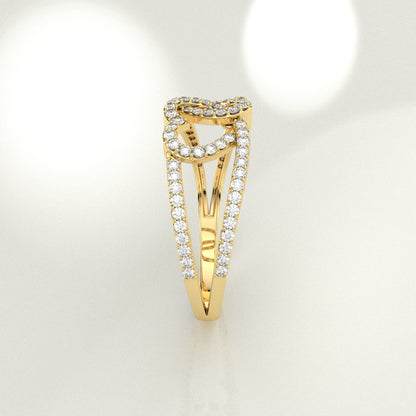 Cathaoir Moissanite Diamond 925 Silver Ring