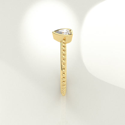 Moissanite Diamond 925 Silver Ring