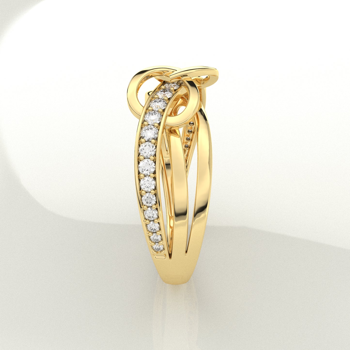 Tryre Moissanite Diamond 925 Silver Ring