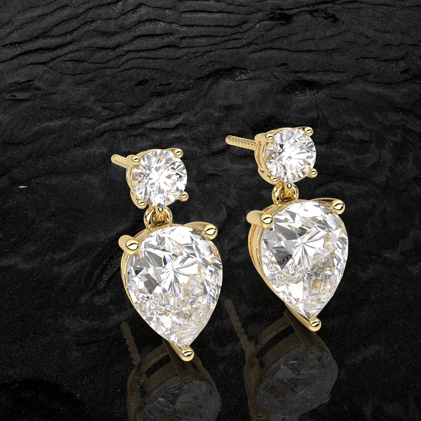 Yellow gold Sukkhi 925 Silver Earring