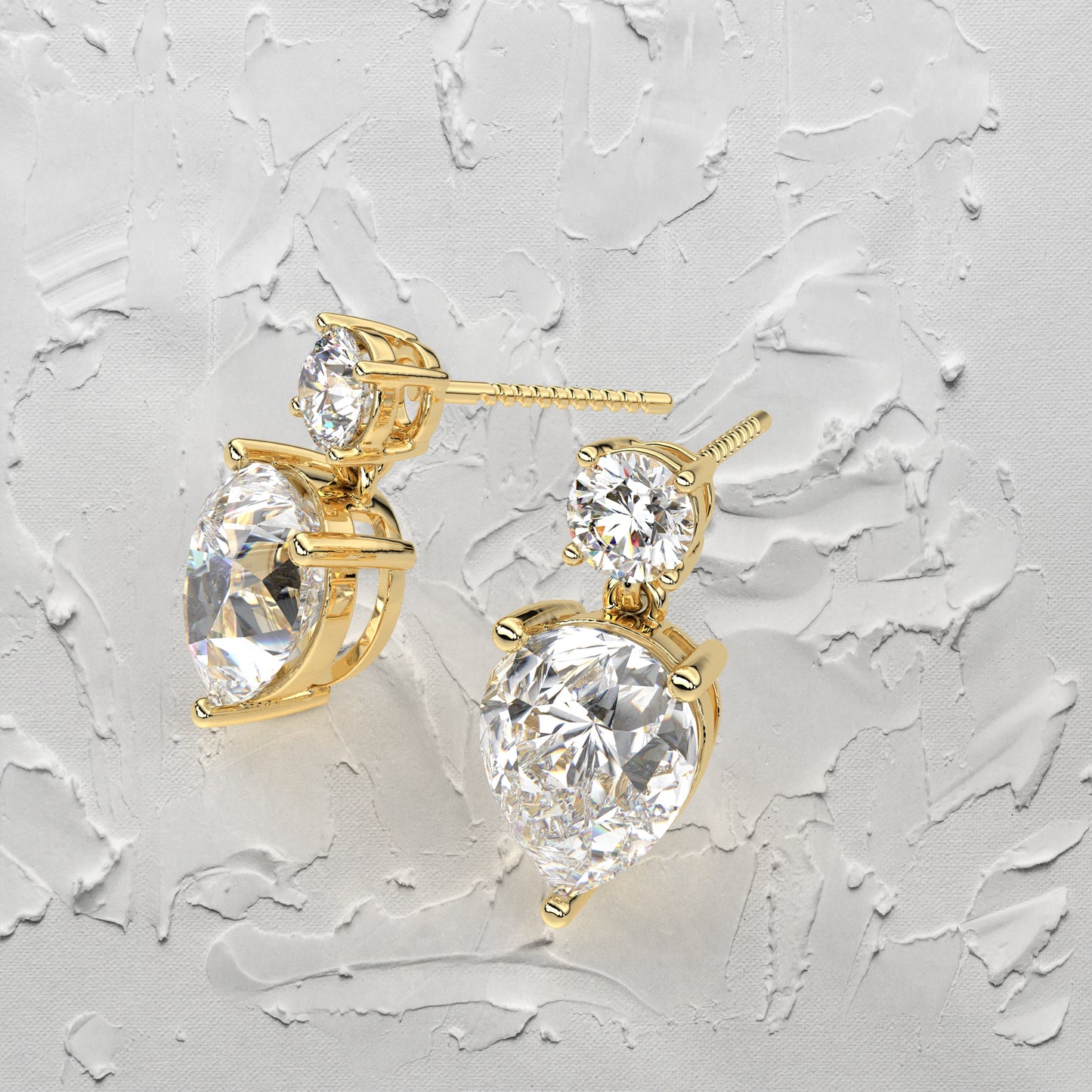 Yellow gold Sukkhi 925 Silver Earring