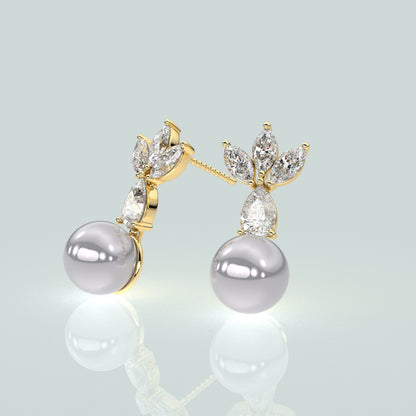 Neora Moissanite Diamond 925 Silver Earring