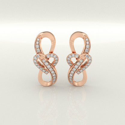 Kinabuhi Moissanite Diamond 925 Silver Earring