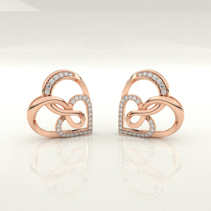  Sheer Moissanite Diamond 925 Silver Earring