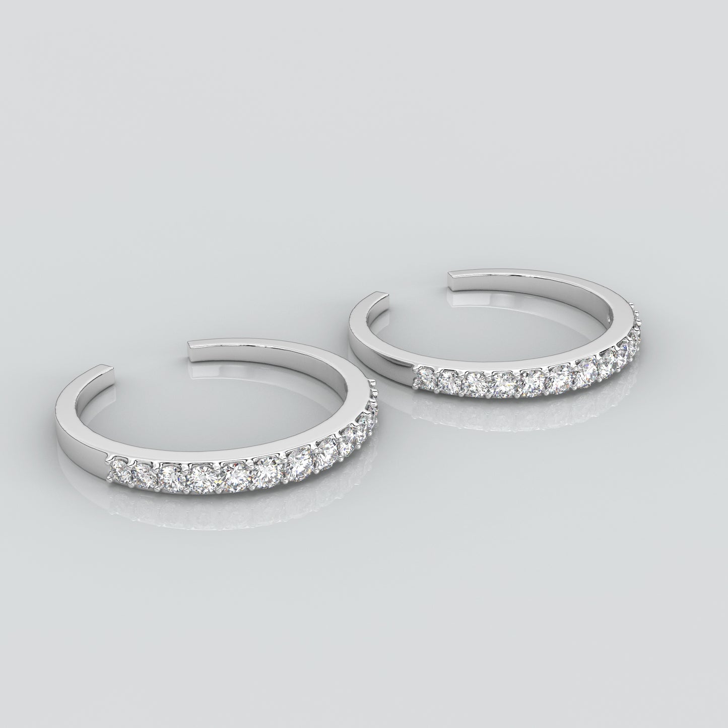 Parnika Adjustable 925 Silver Toe Ring