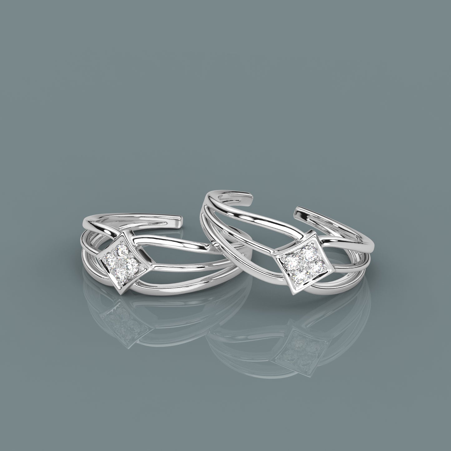 Finerock Adjustable 925 Silver Toe Ring