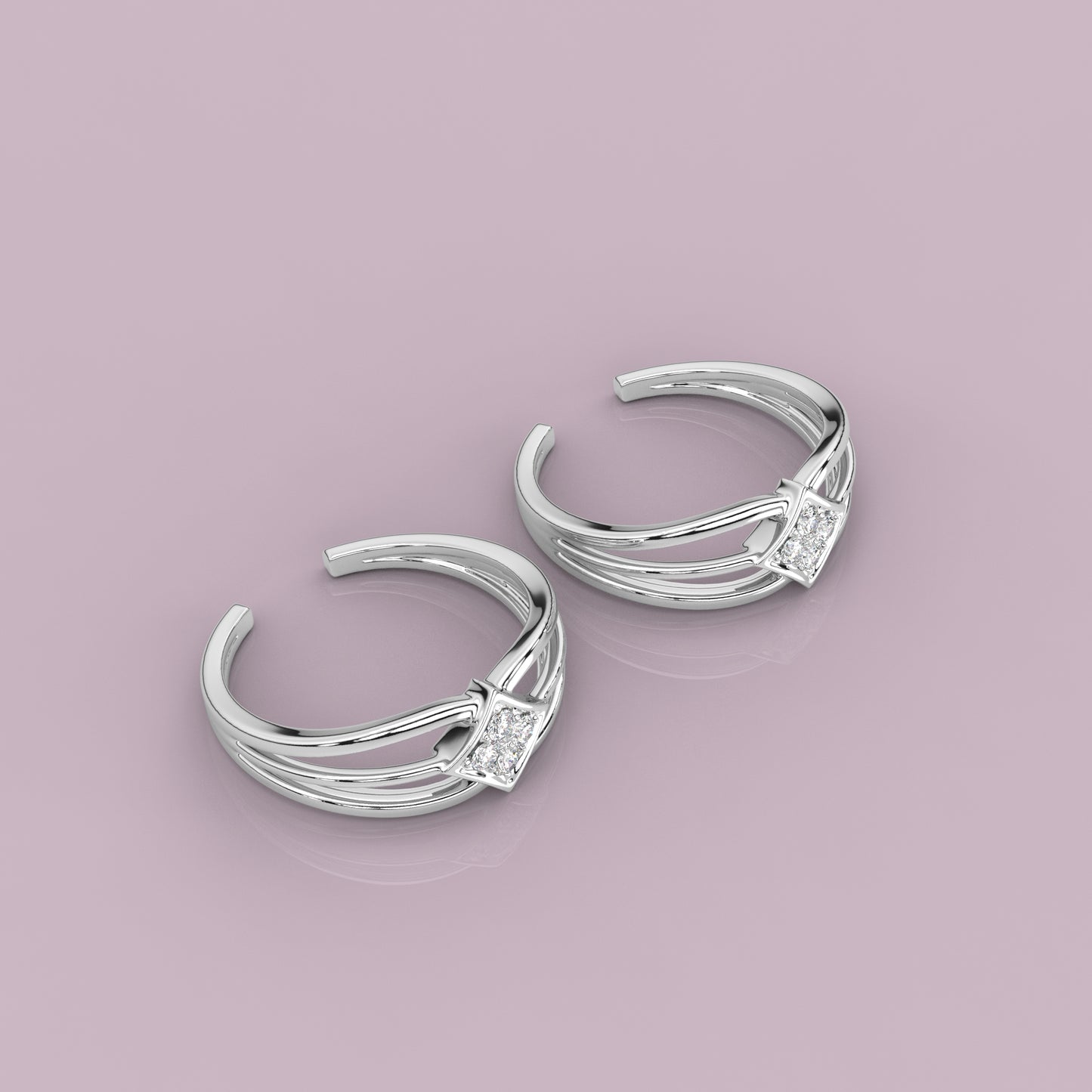 Finerock Adjustable 925 Silver Toe Ring